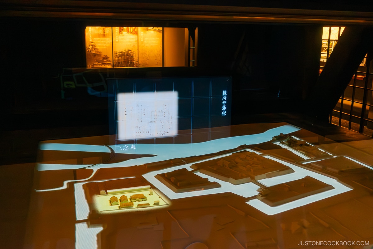 Scale Model of Toyama during the past