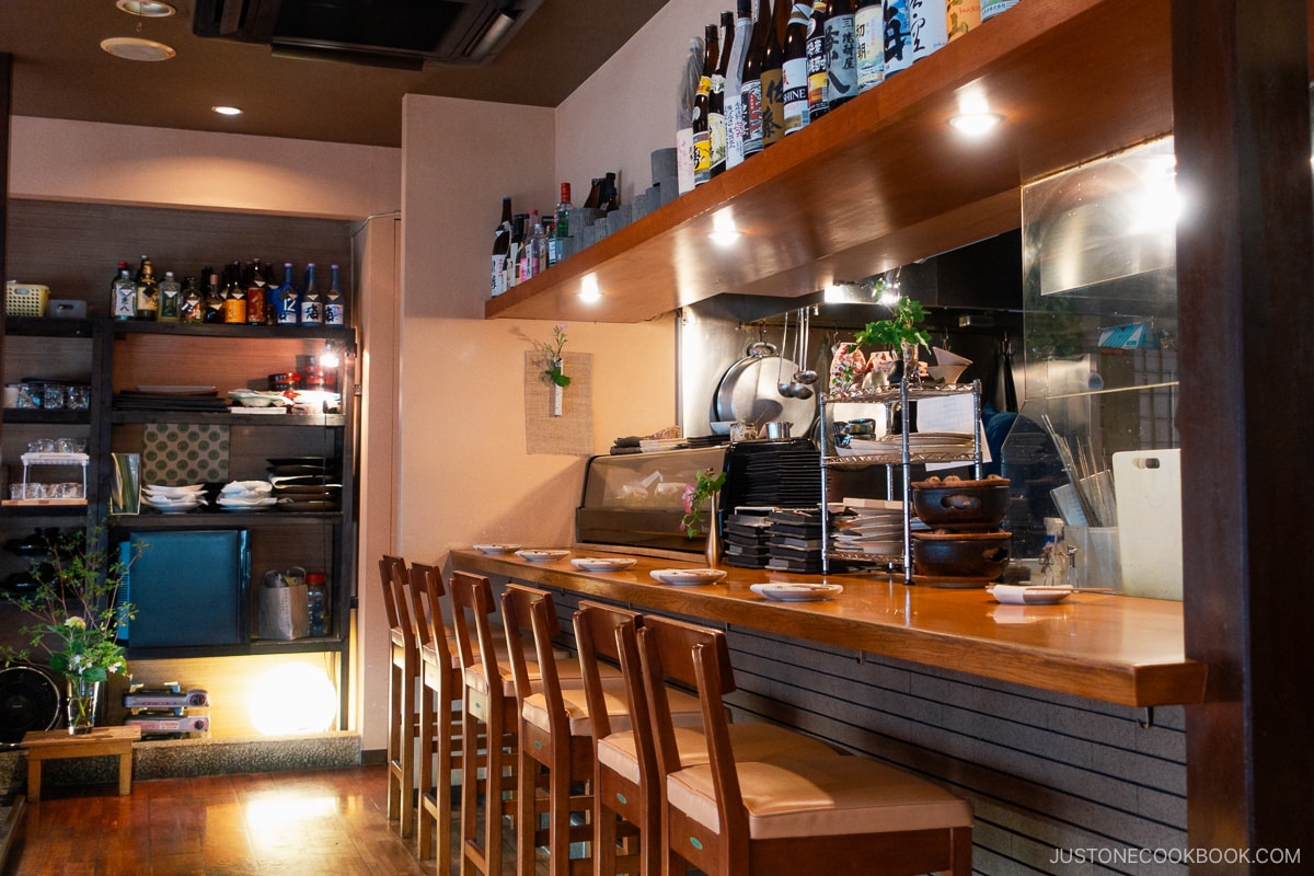 Izakaya Dai counter seats