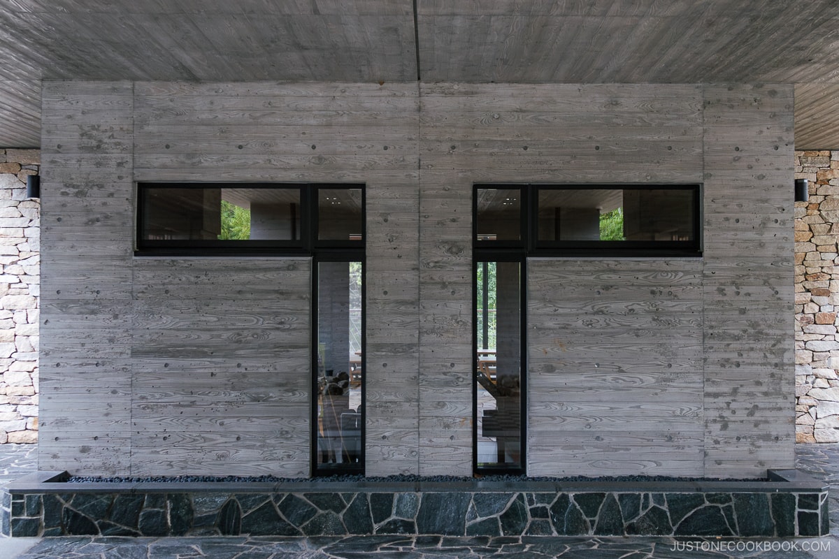 Hotel entrance