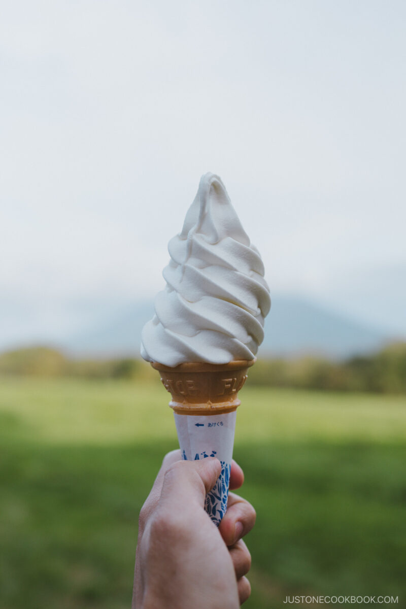 Hokkaido Milk soft serve