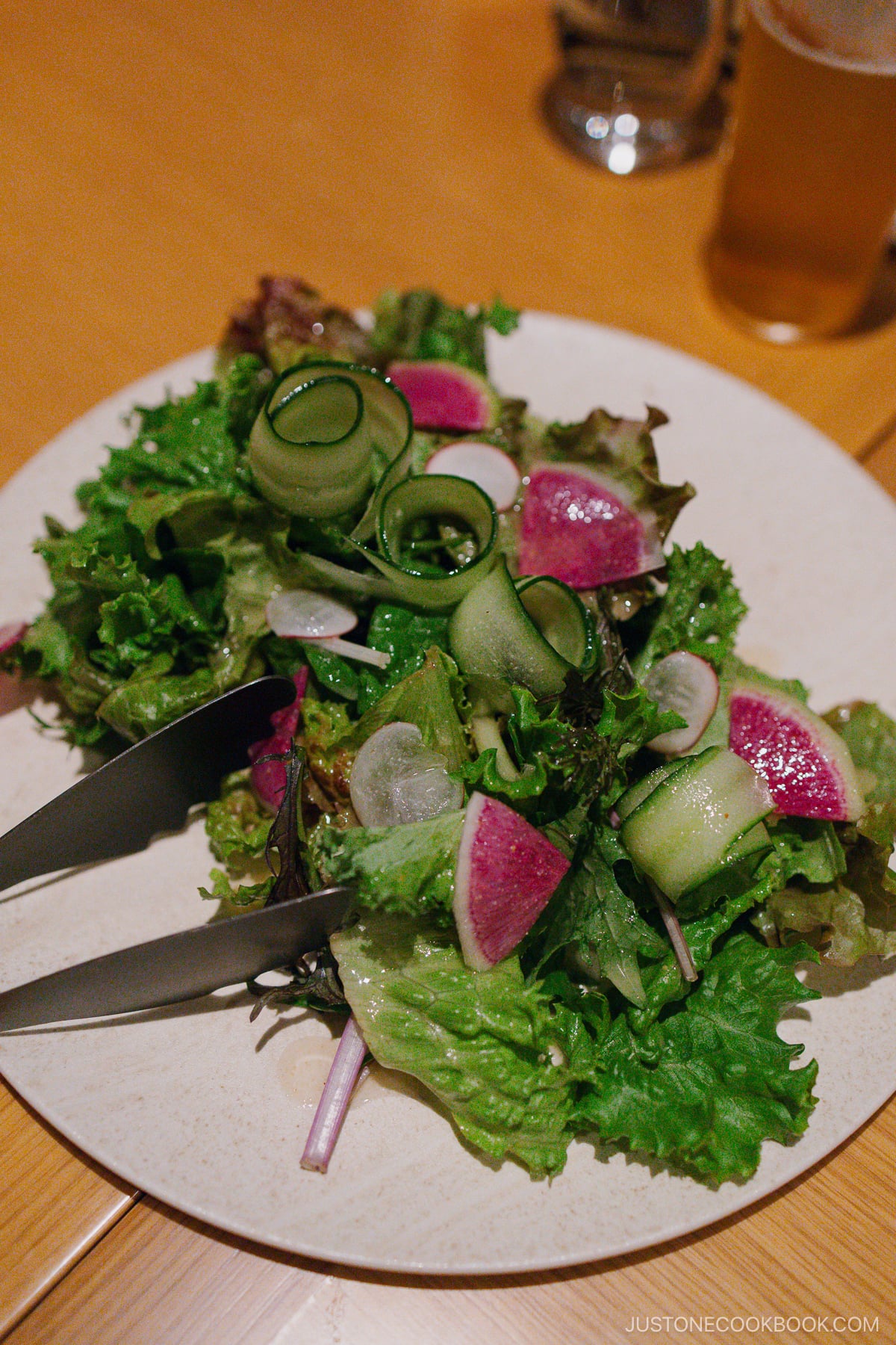 Salad plate