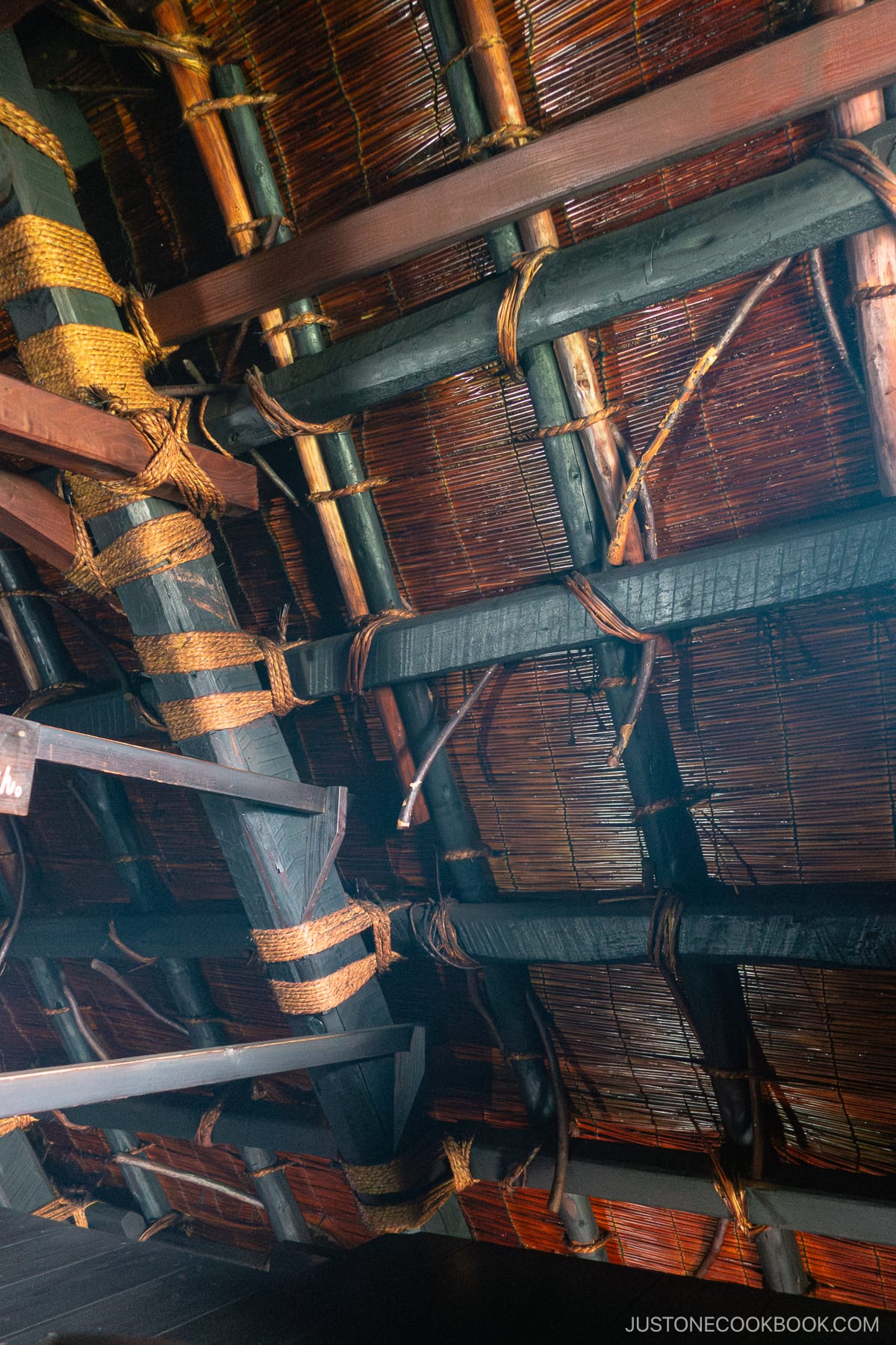 Roof Structure of Gassho-Zukuri in Shirakawa-go