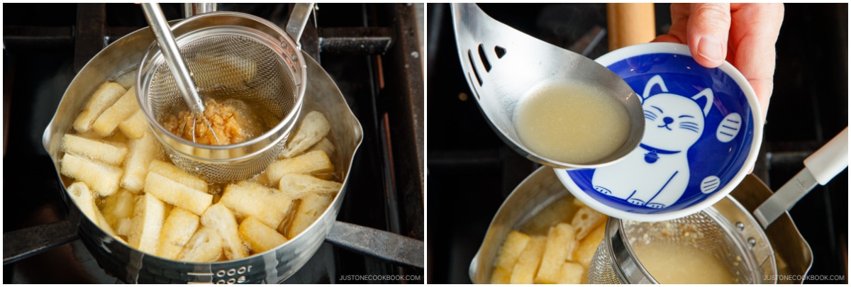 Daikon and Fried Tofu Miso Soup 8
