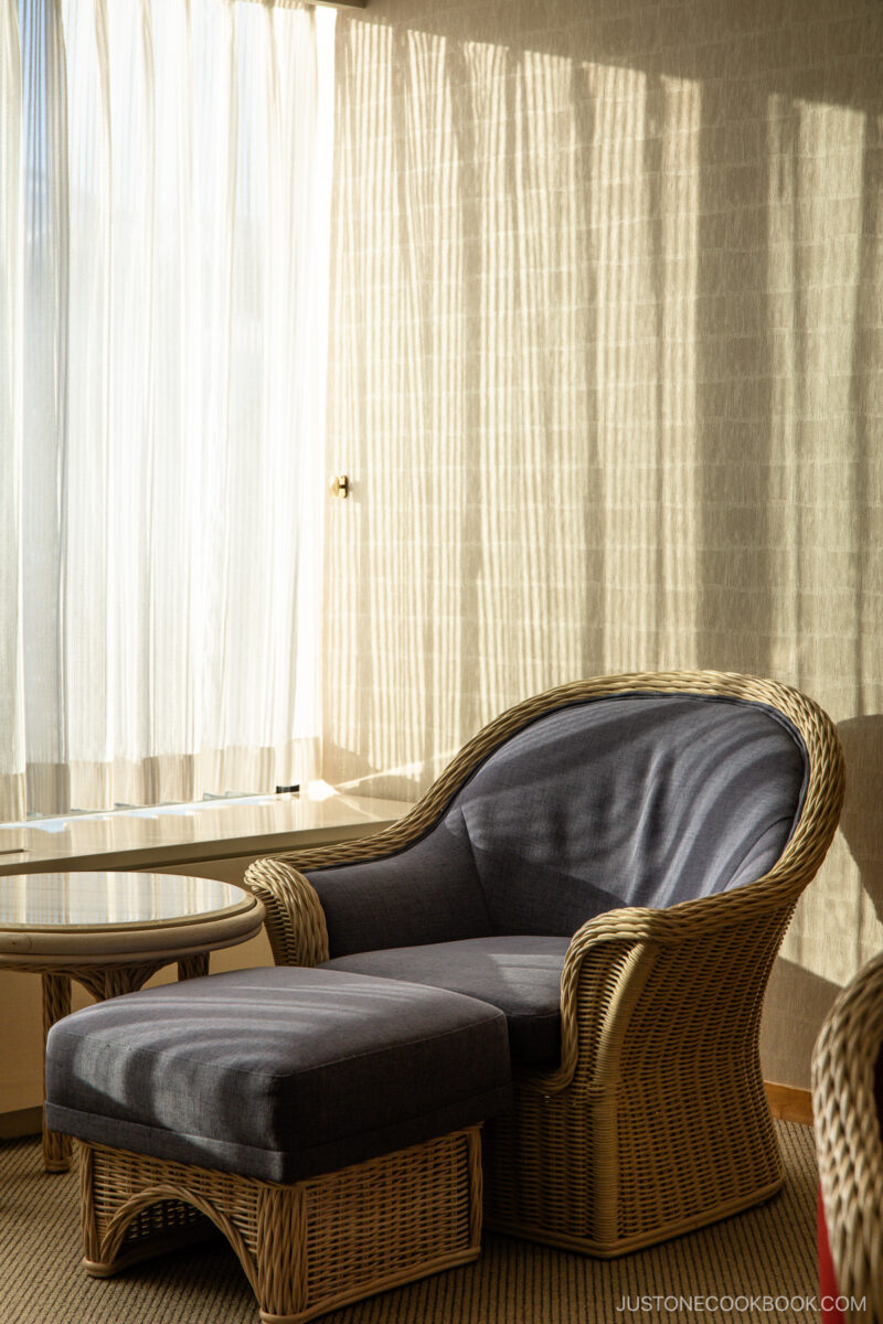 Hoshino Resort Tomamu Risonare hotel room chair
