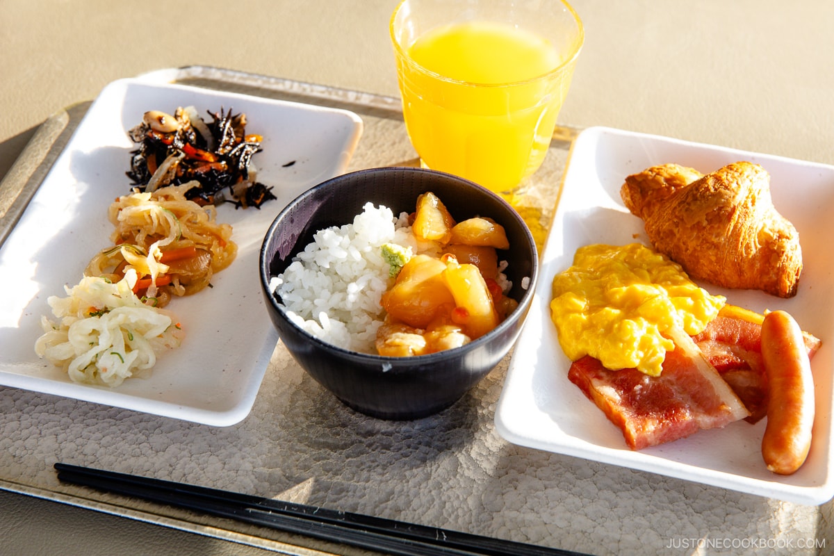 Breakfast plate