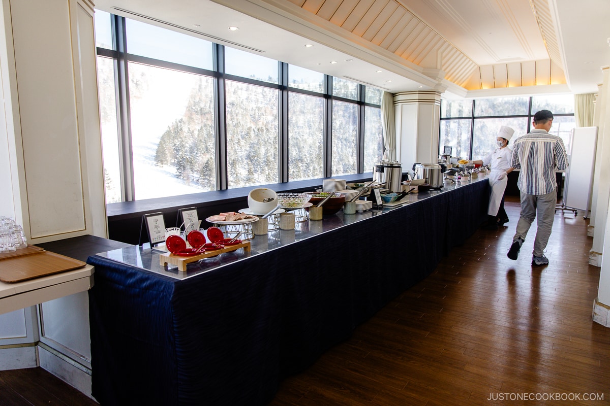Breakfast buffet