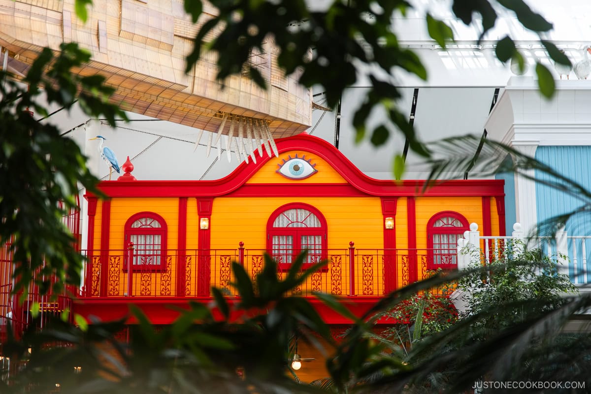 Red and Yellow building