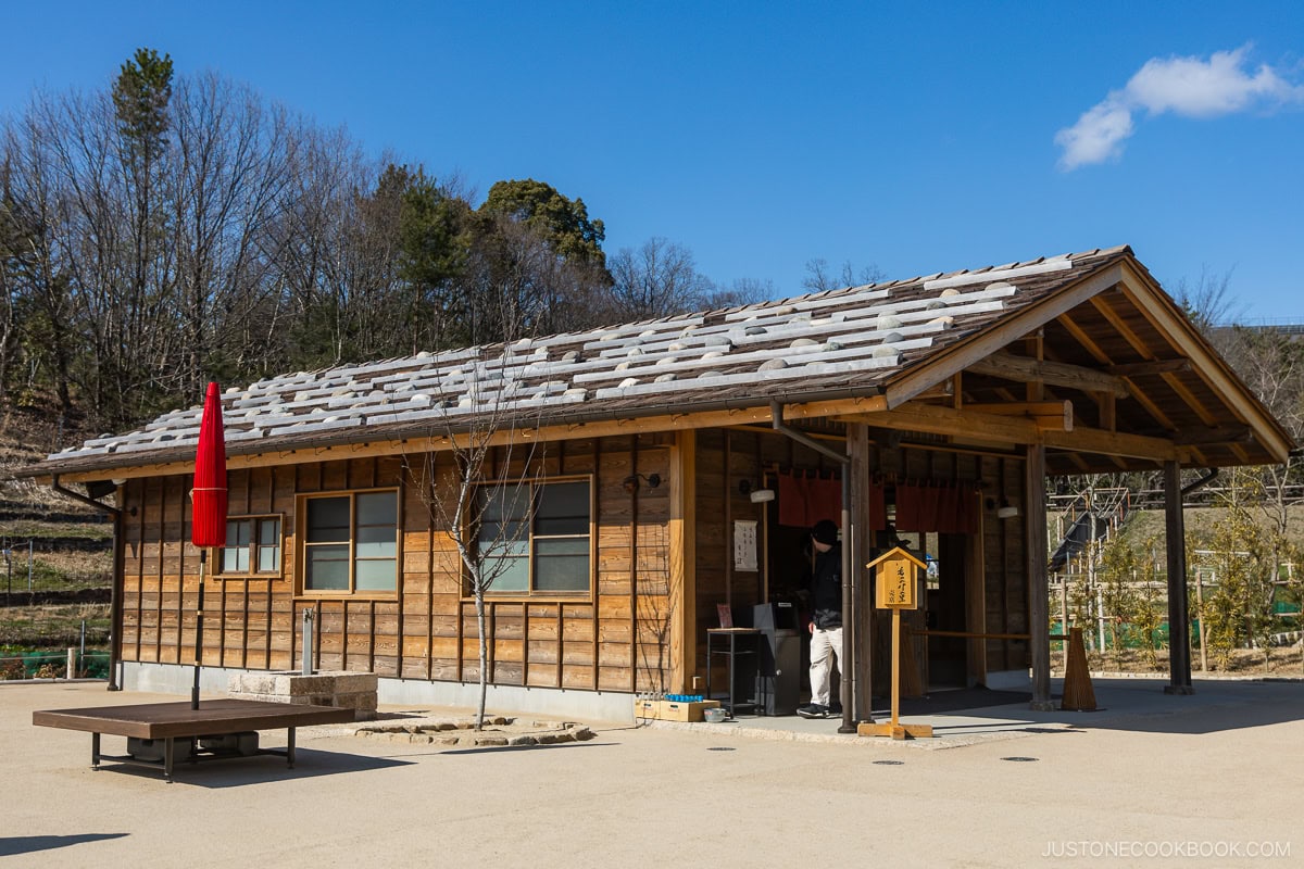 Wooden souvenir shop