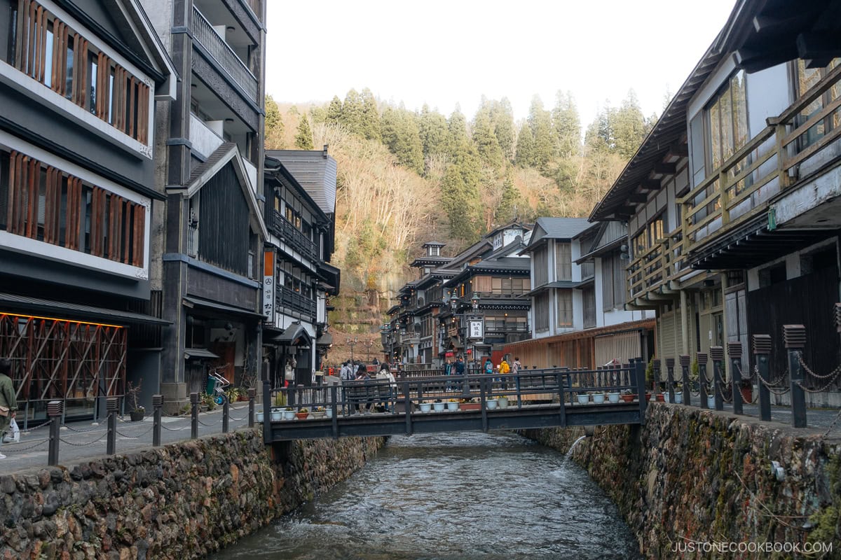 Hot spring town