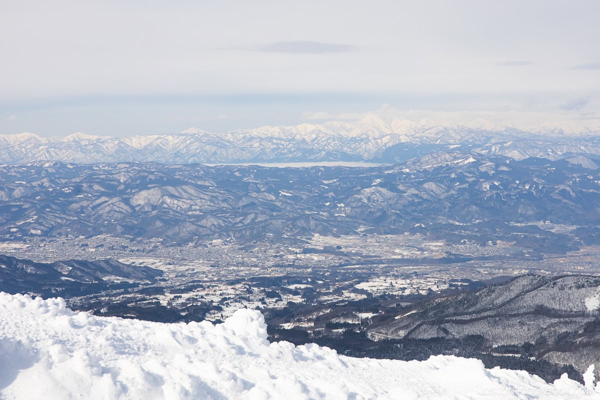 Snowy mountains