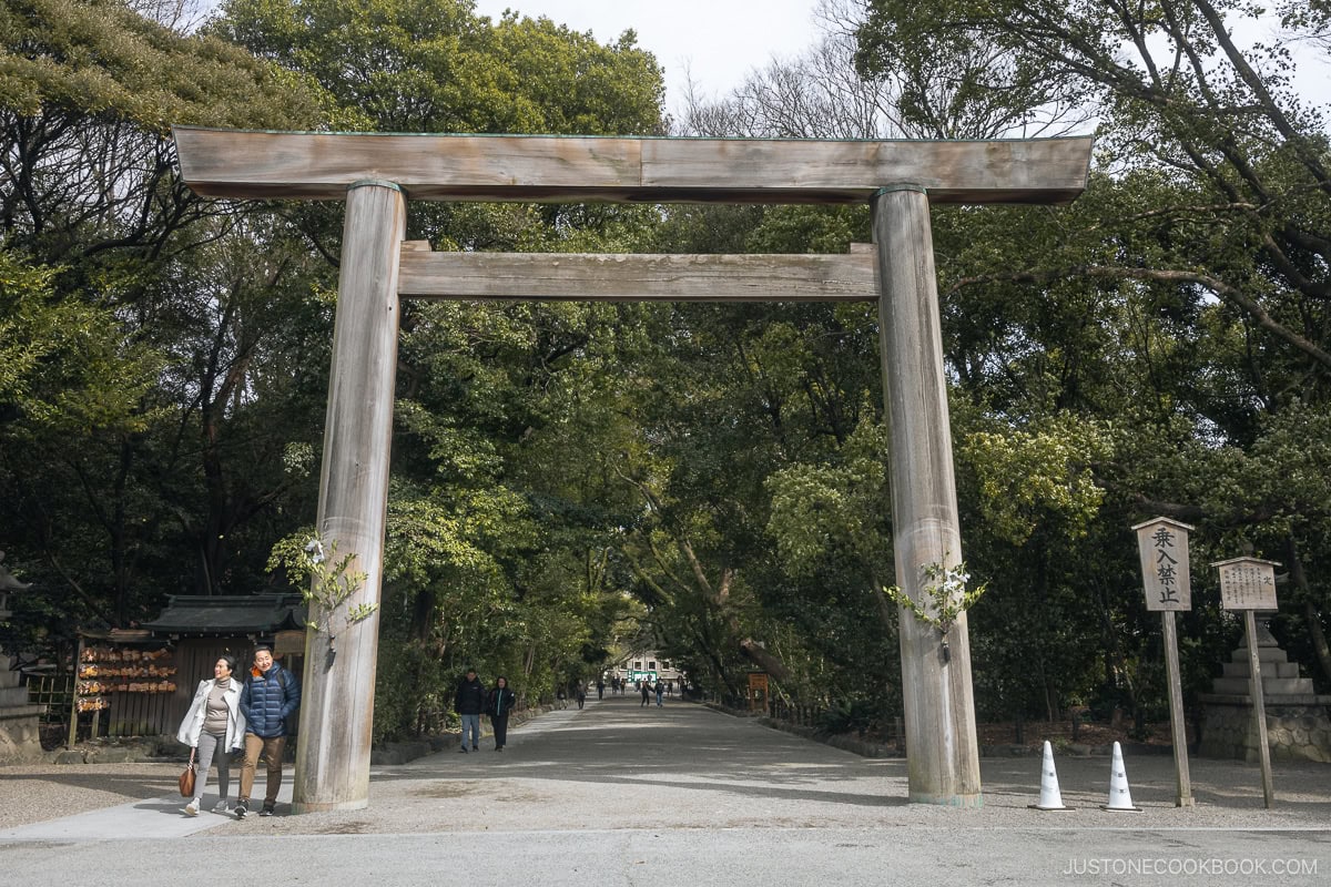 The First Torii Gate at Atsuta Shrine