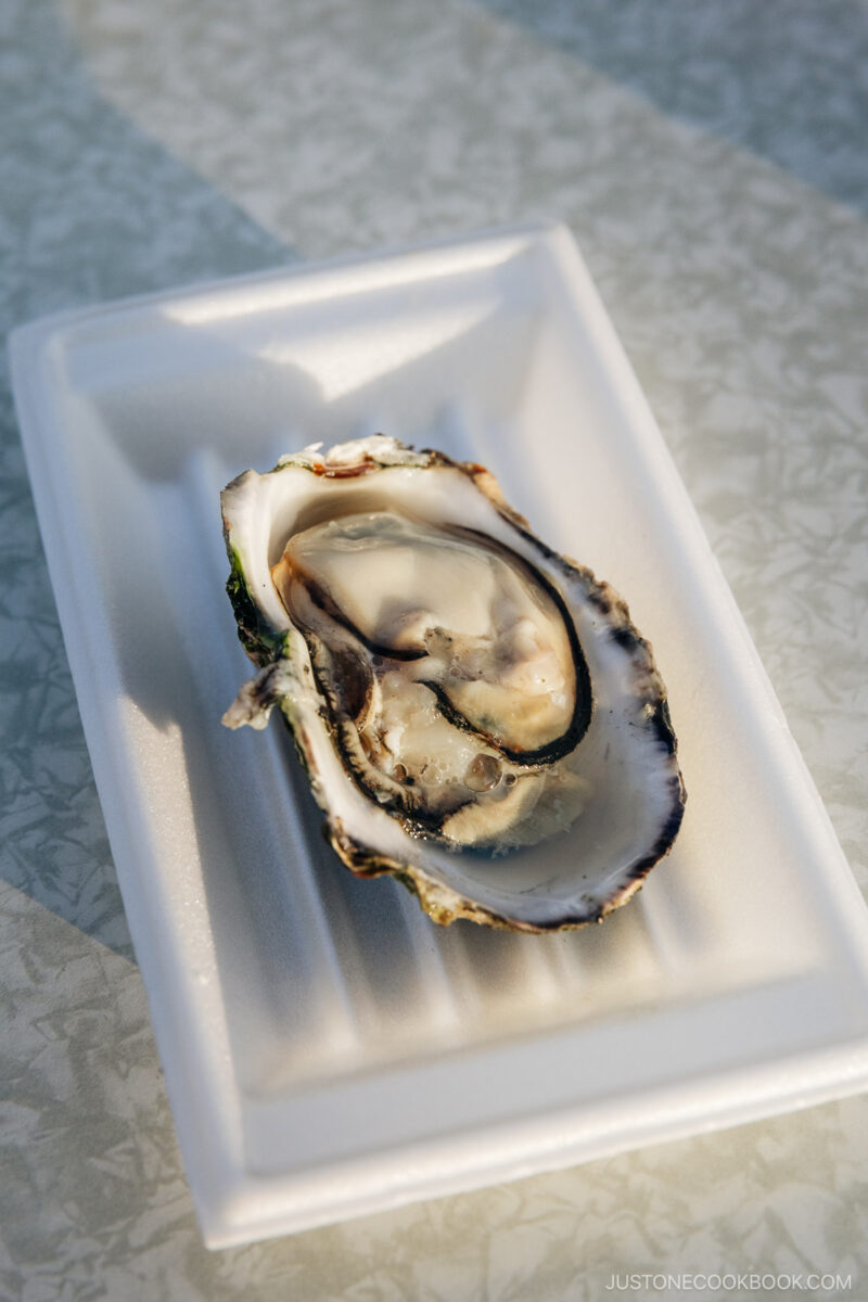 Steamed oyster