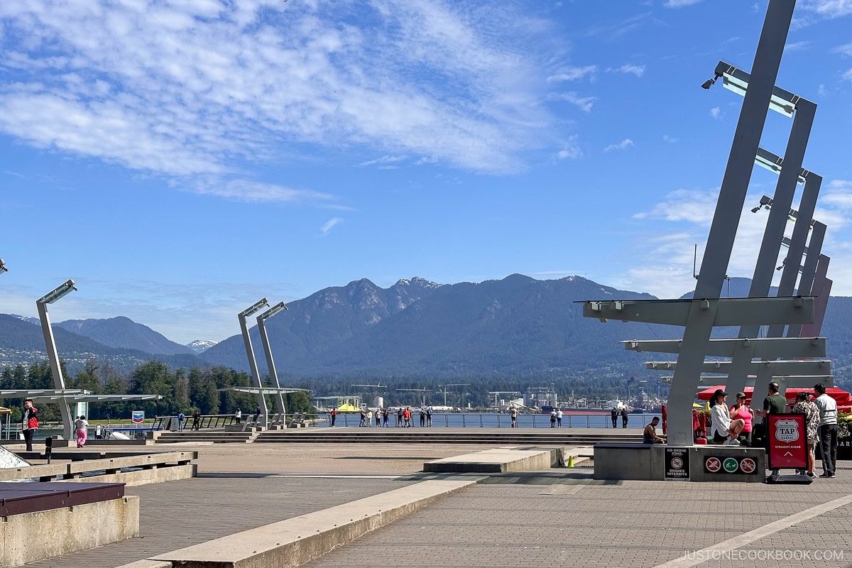view of mountains around Vancouver