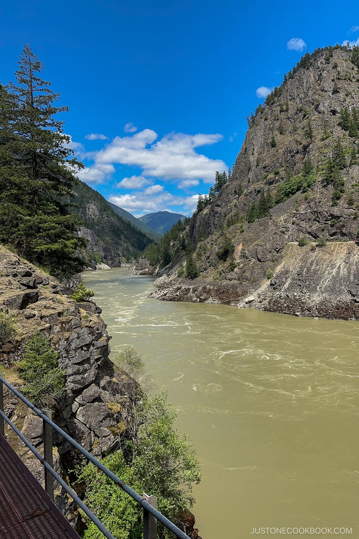 view of Fraser River near Black Canyon