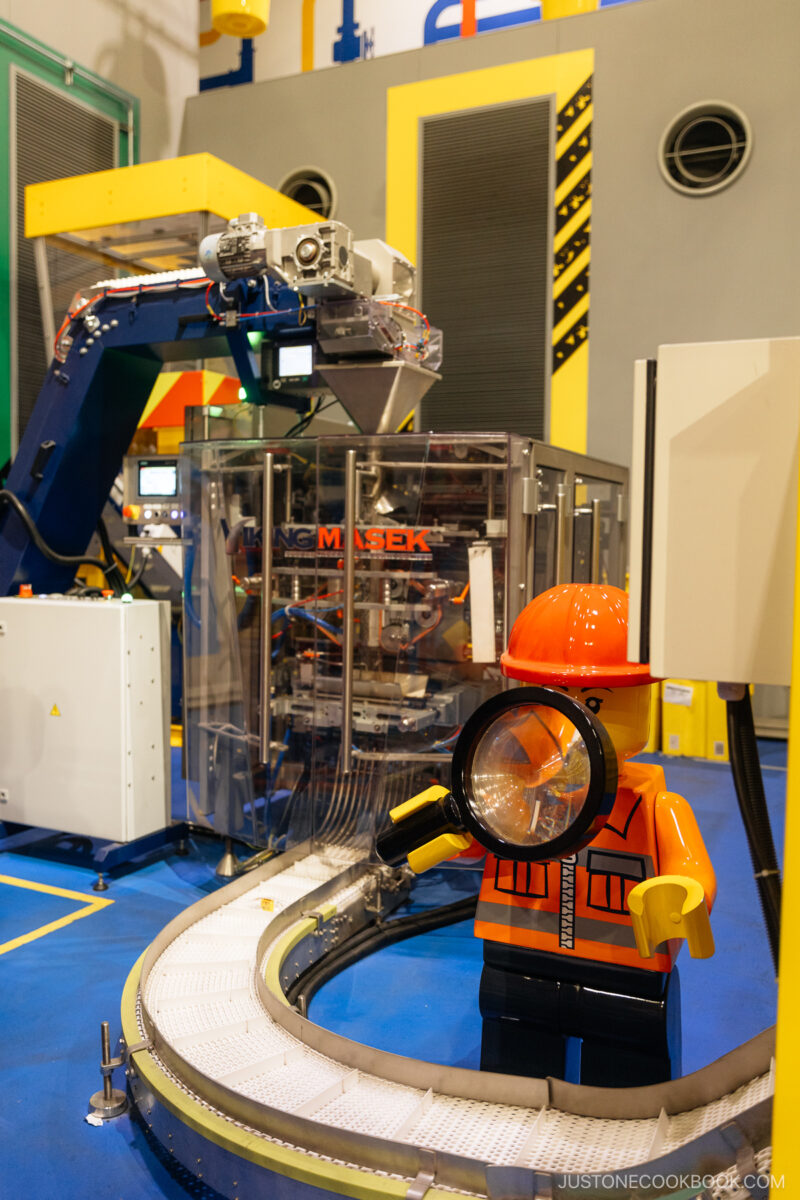 Lego brick making machine