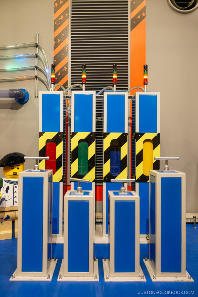 Lego brick making machine