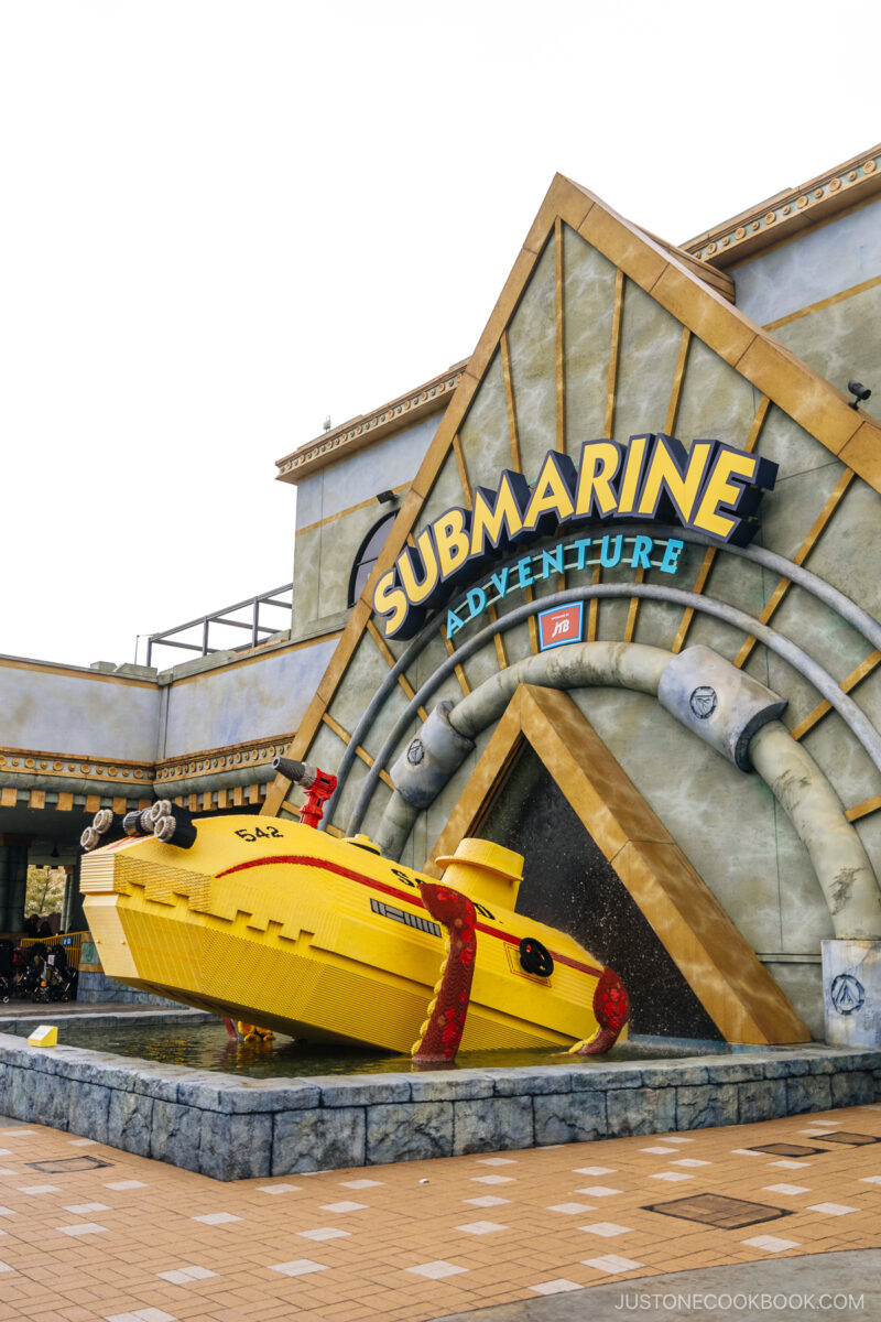 Submarine adventure in Legoland Japan