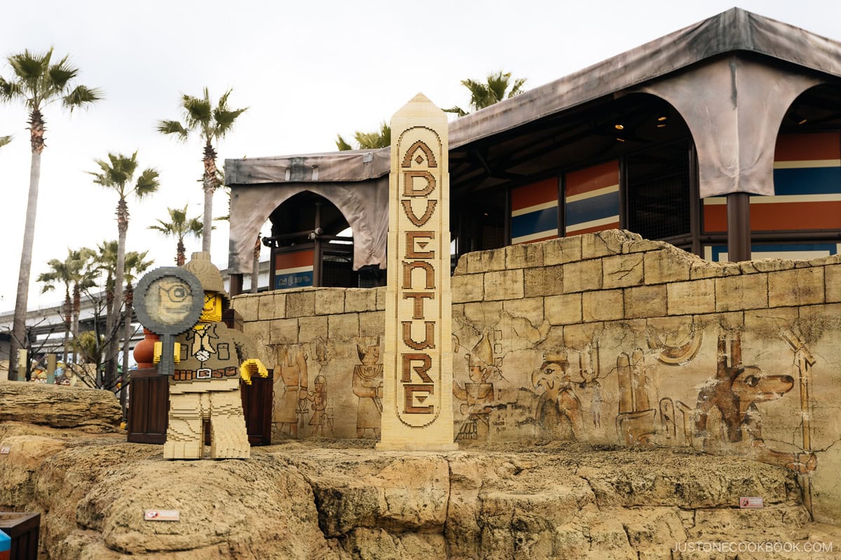 Adventure area in Legoland Japan