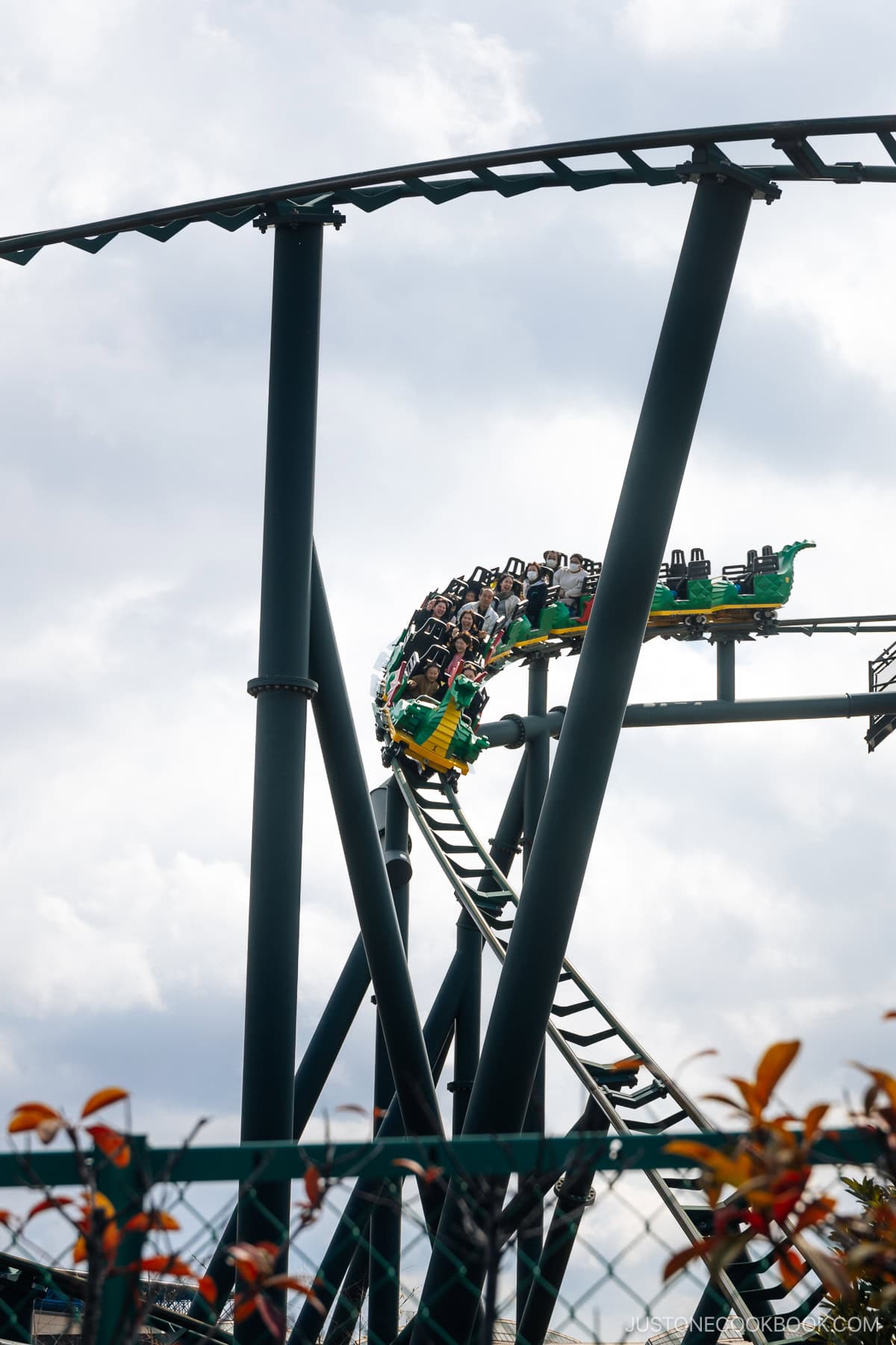 Dragon ride in Legoland Japan