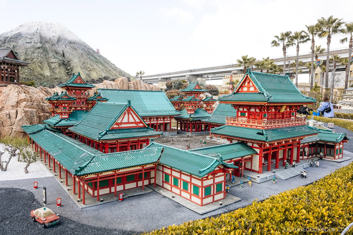 Itsukushima Shrine made from Lego