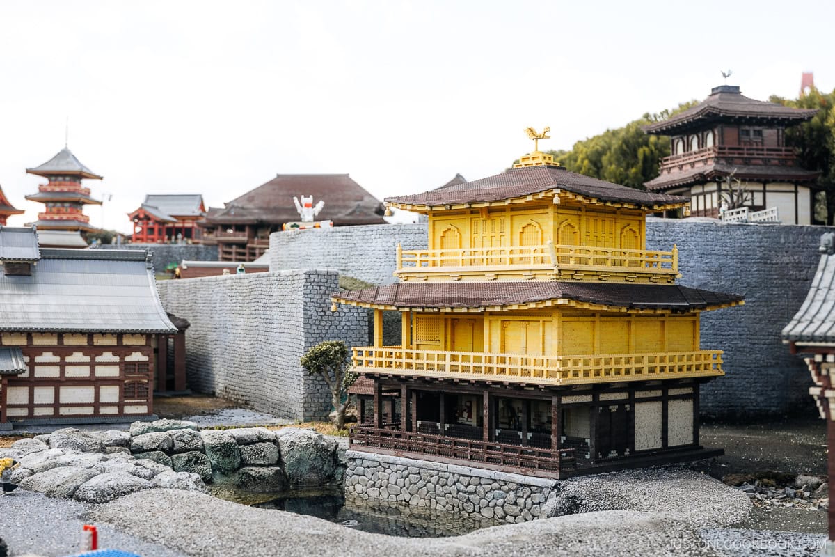 Kinkakuji made from Lego