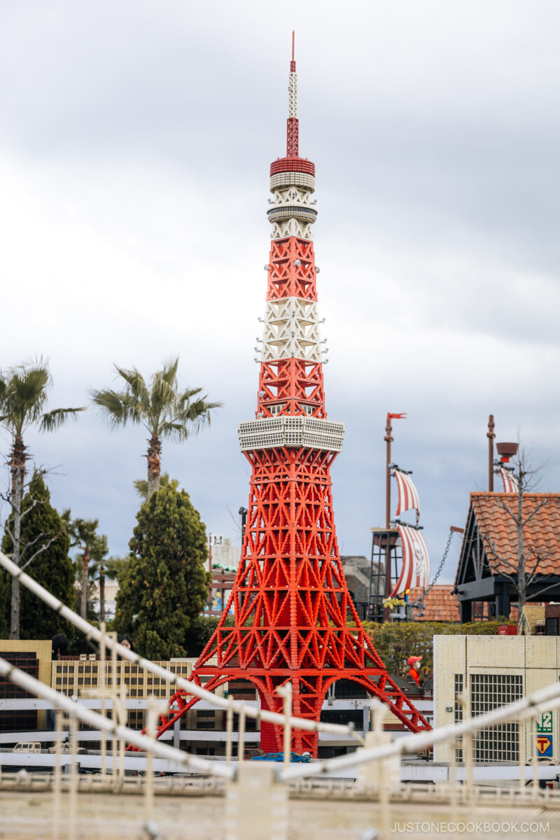 Tokyo Tower made from Lego