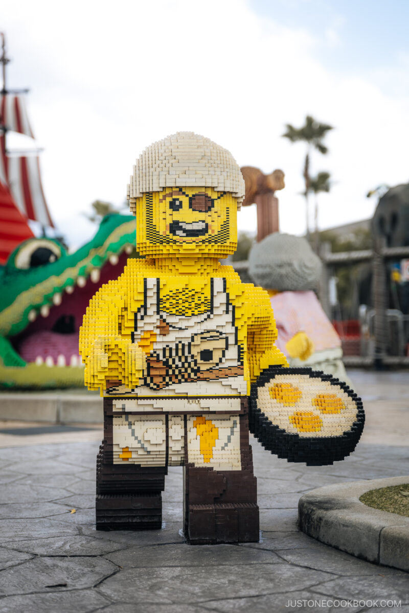 Pirate chef made from Lego