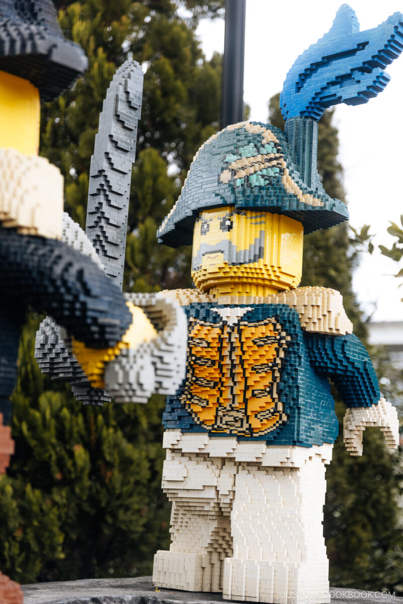 Boat captain made from Lego