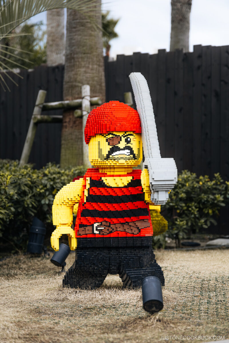 Boat captain made from Lego