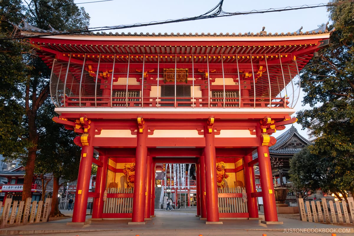 Temple entrance gate