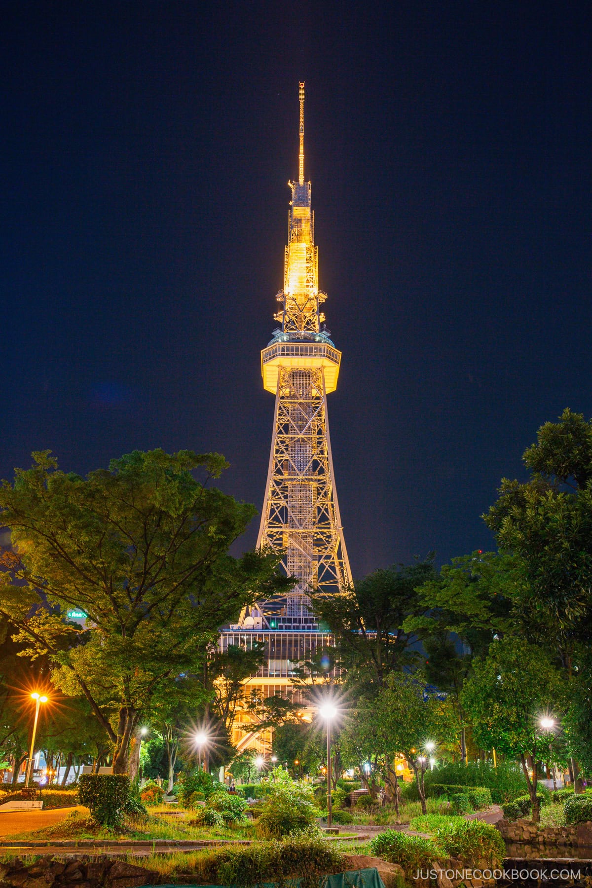 Nagoya TV Tower view over Nagoya city