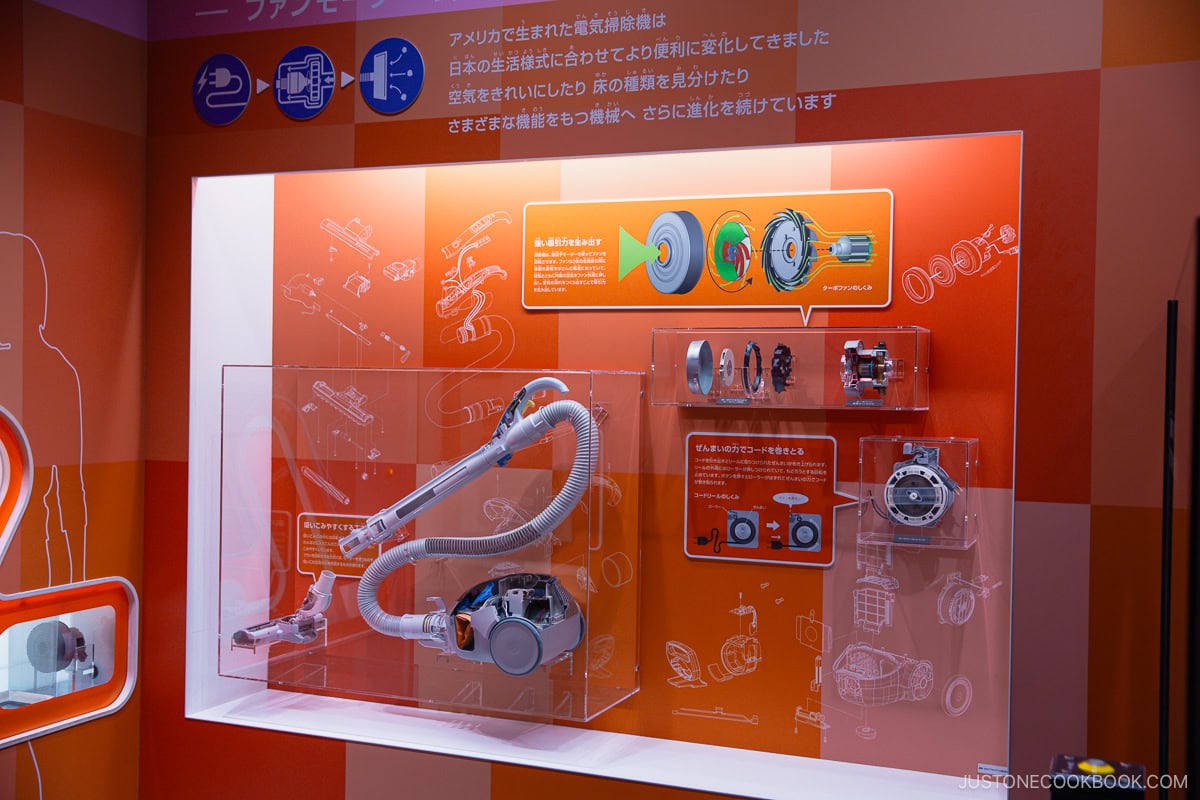 Nagoya City Science Museum vacuum explanation