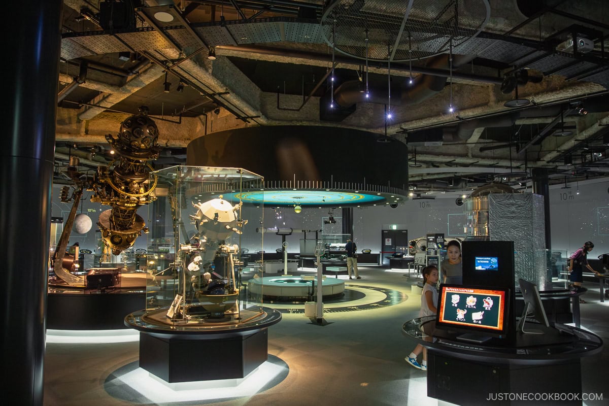 Nagoya City Science Museum Space exhibit