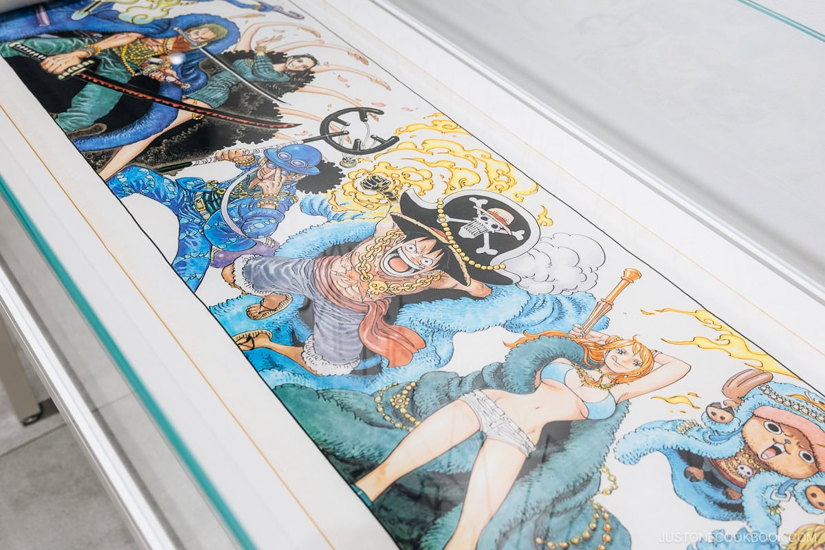One Piece manga drawing