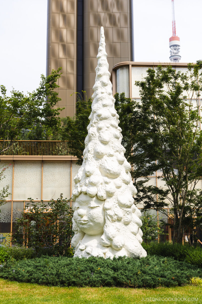 Sculpture of a face