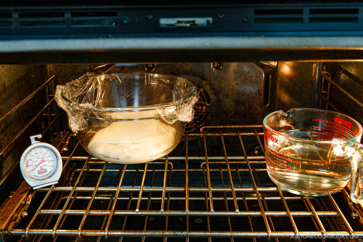 Proof the dough.